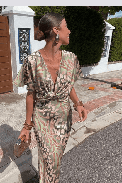 MARA™ | VESTIDO OLIVA