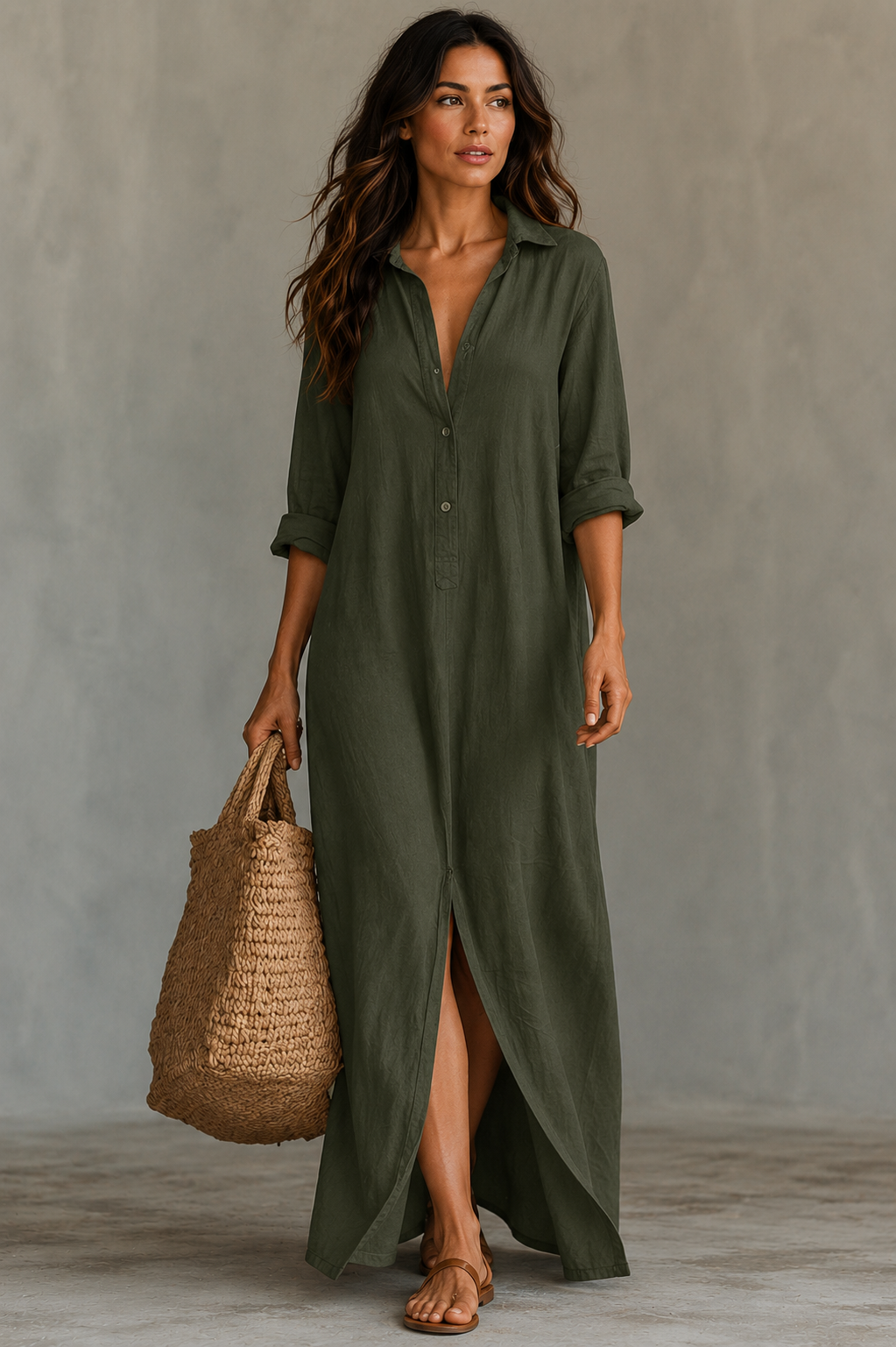 Vestido Olivia - Elegancia Bohemia Atemporal