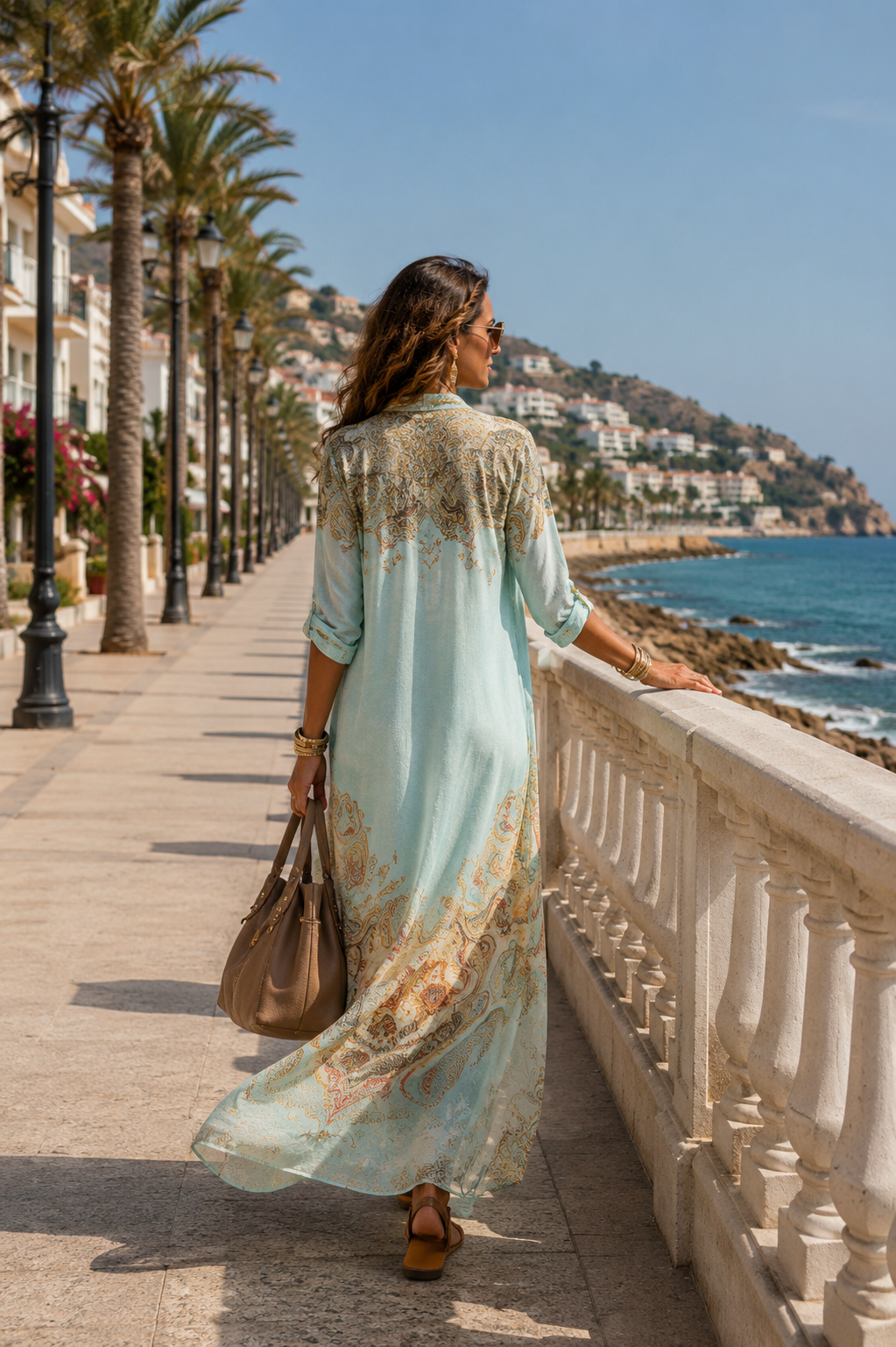 Vestido - Amanda Casual Chic para Mujer con Estampado Paisley