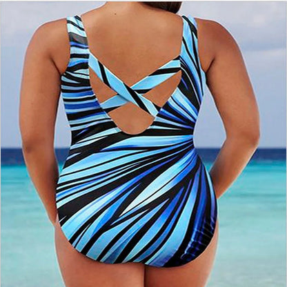Lina | Tu monokini con push-up a rayas para un look femenino de verano