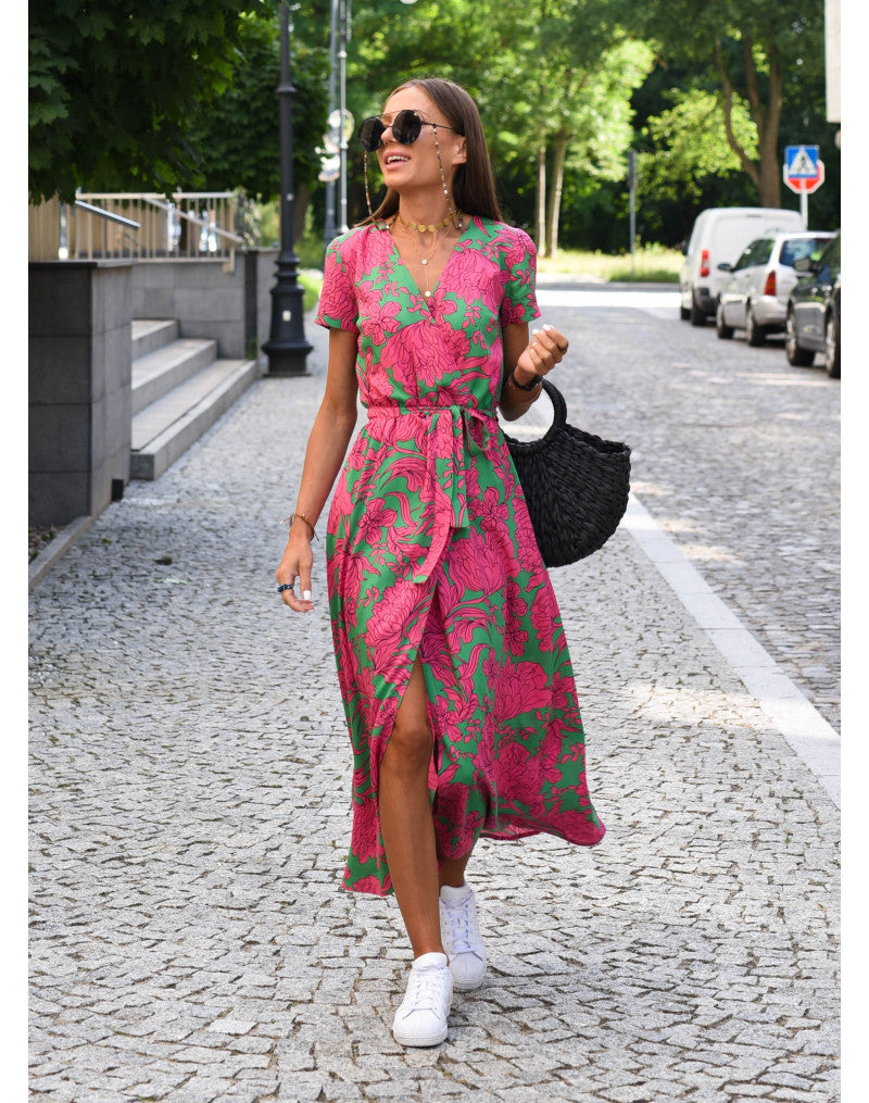 ESTELA™ | VESTIDO FLORAL MODERNO