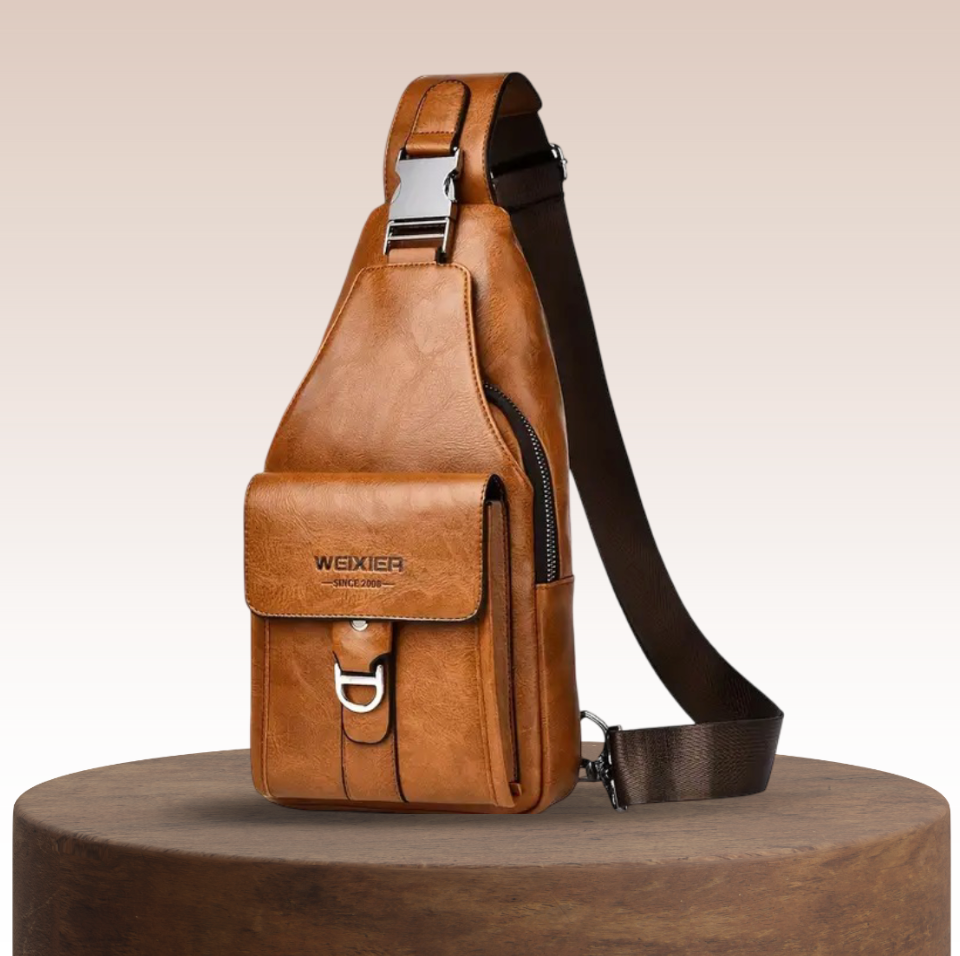 JUAN™ | BOLSO DE HOMBRO DE CUERO VINTAGE