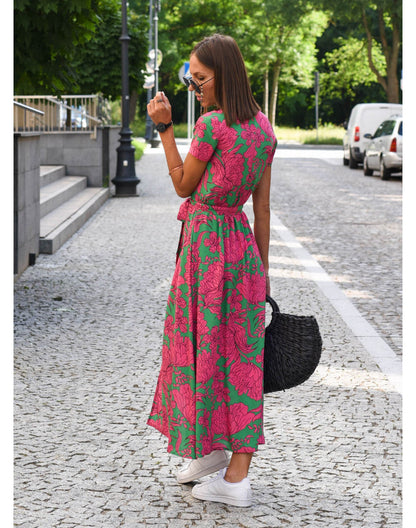 ESTELA™ | VESTIDO FLORAL MODERNO
