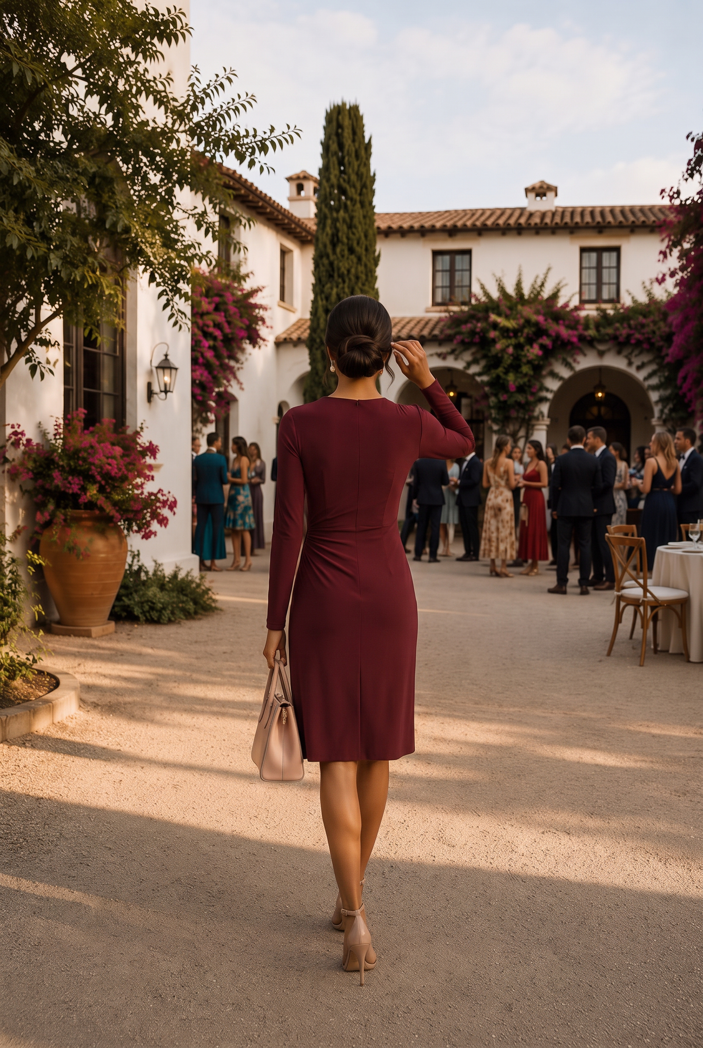 Vestido Sevilla - Elegancia Atemporal para Invitadas con Estilo